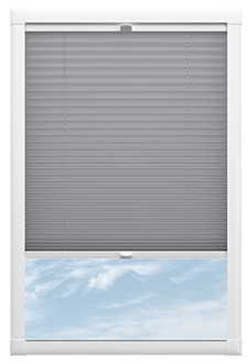 Pleated, Obsidian Grey - Perfect Fit Blind